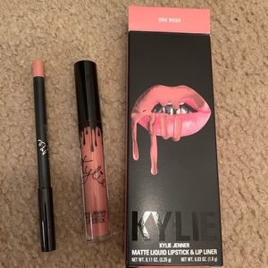 BNIB kylie lip kit in ‘one wish’